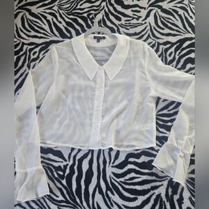 dELiA*s Dolls Kill Hells Belles Sheer Blouse